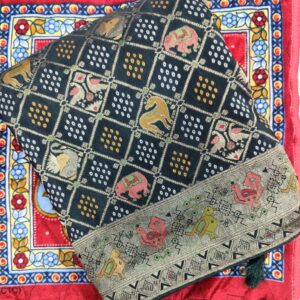 Home georgette bandhani