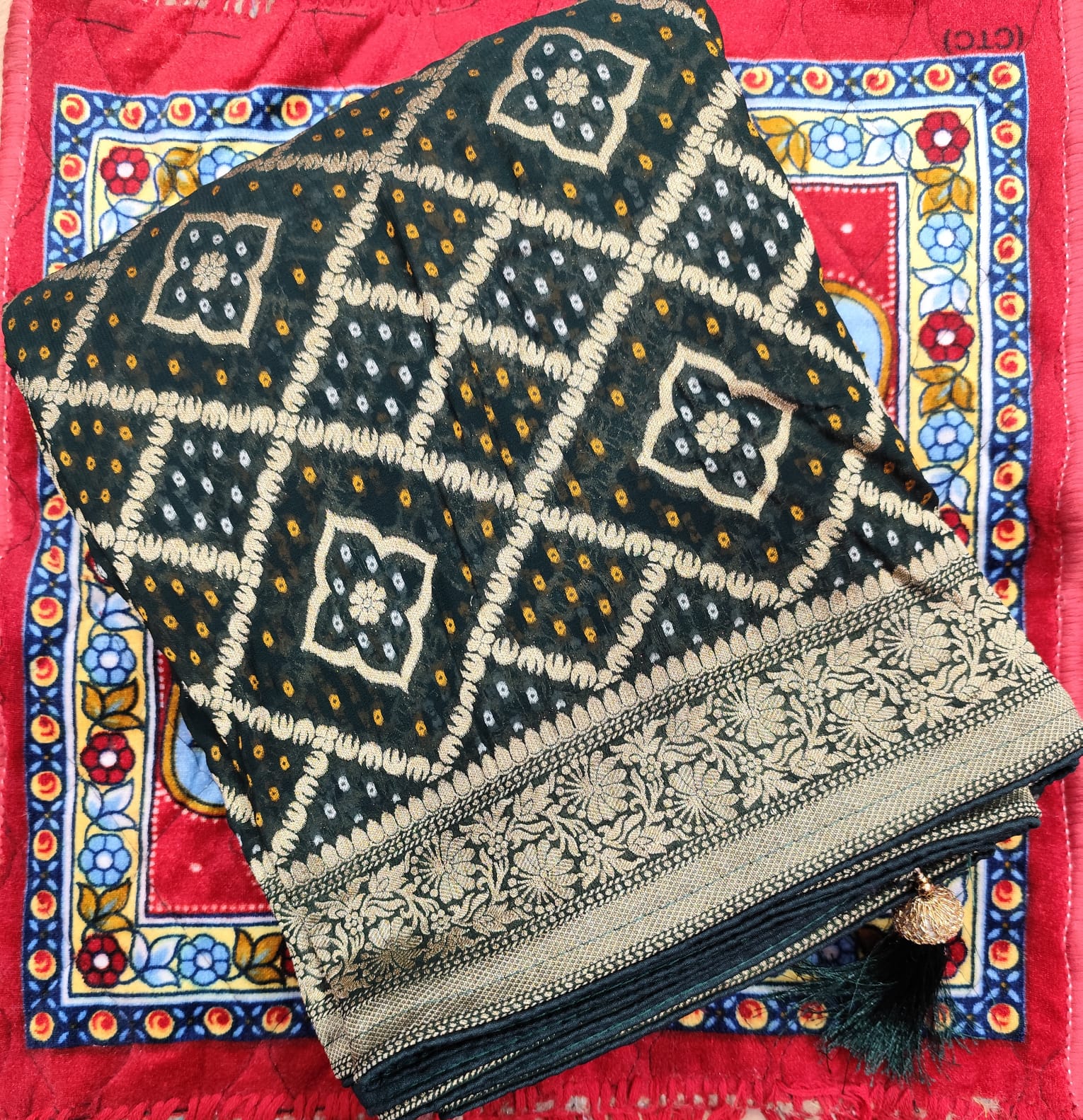 georgette bandhani georgette bandhani