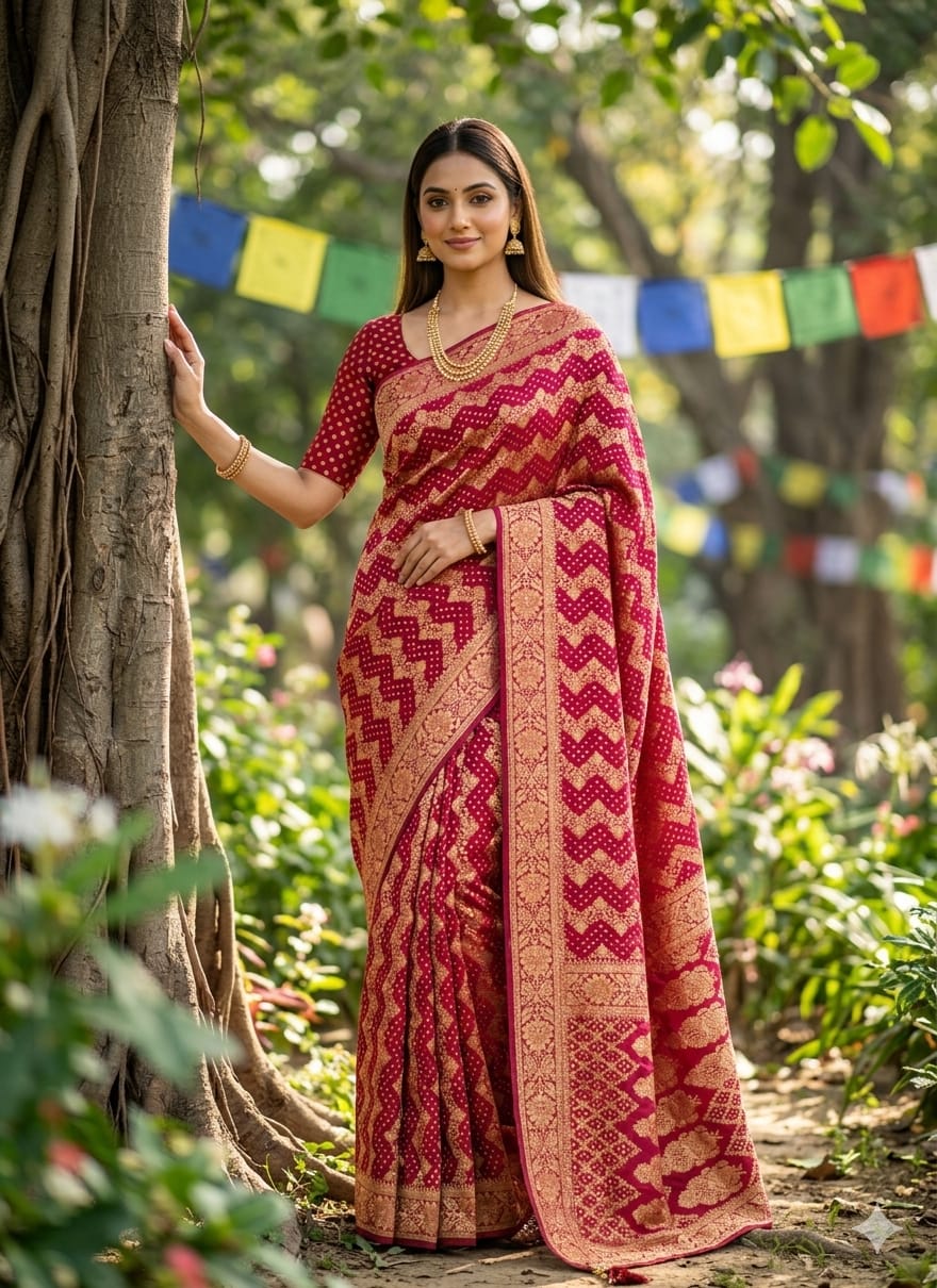 georgette bandhani georgette bandhani