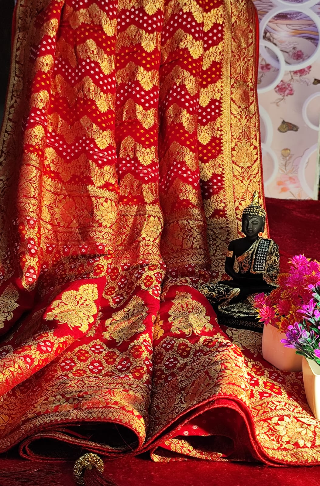 georgette bandhani georgette bandhani